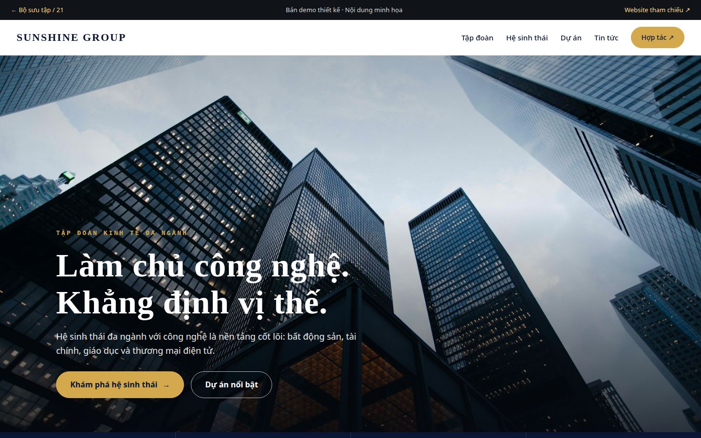 Ảnh xem trước mẫu 21 — Sunshine Group
