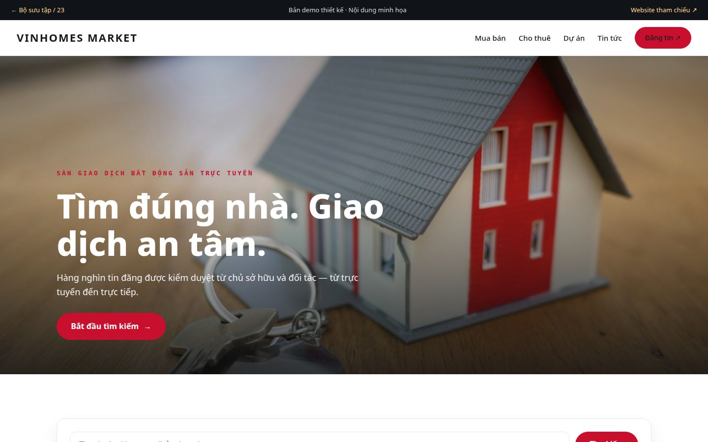 Ảnh xem trước mẫu 23 — Vinhomes Market