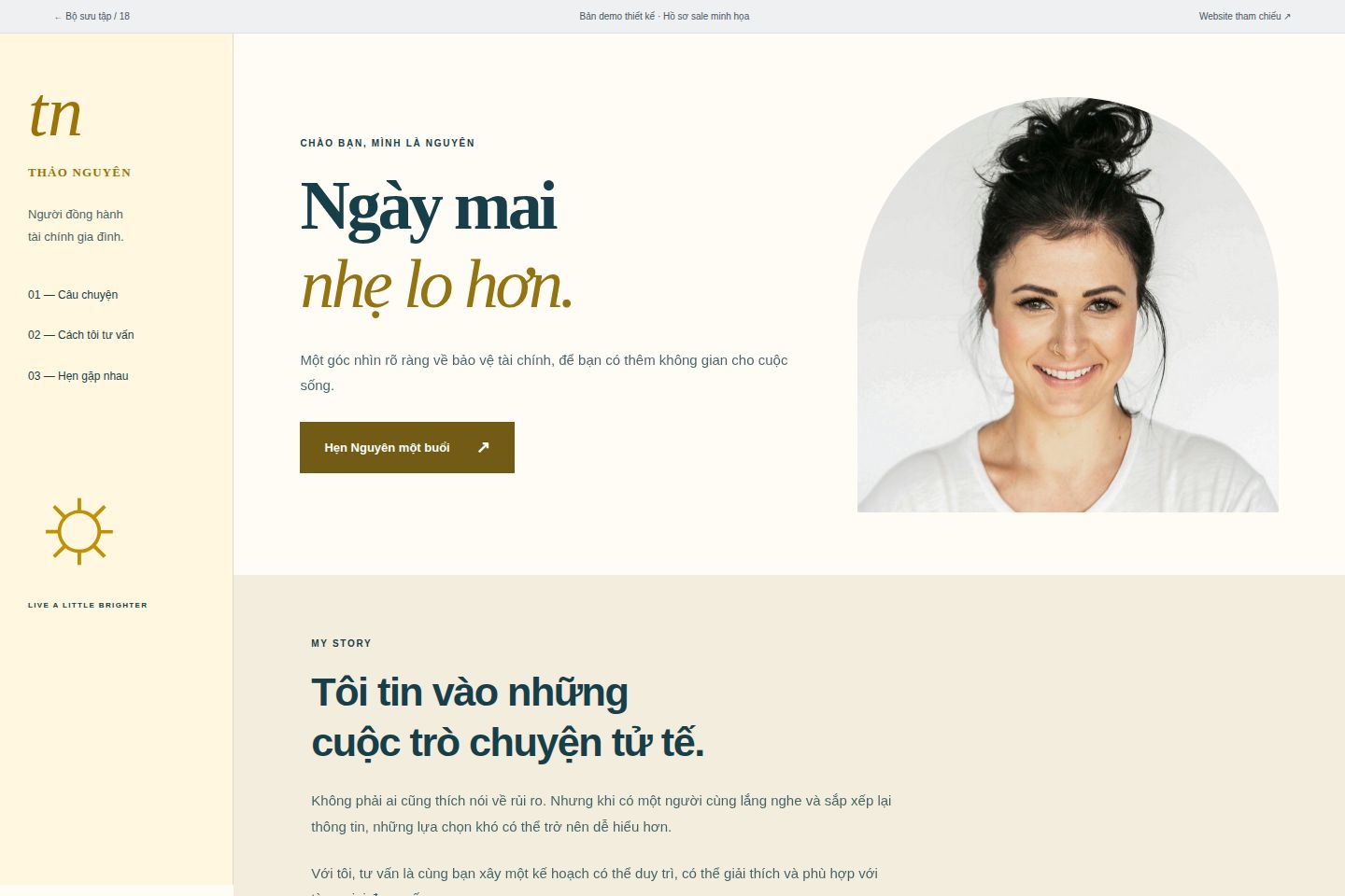 Ảnh xem trước mẫu 18 — Thảo Nguyên