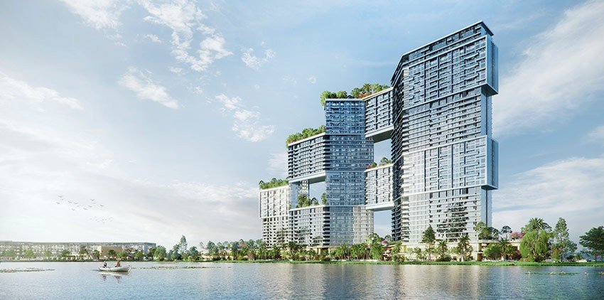 Cảnh quan xanh Ecopark